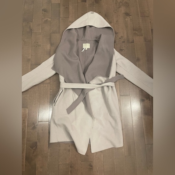 Soia & Kyo grey wrap coat for sale! - Picture 1 of 4